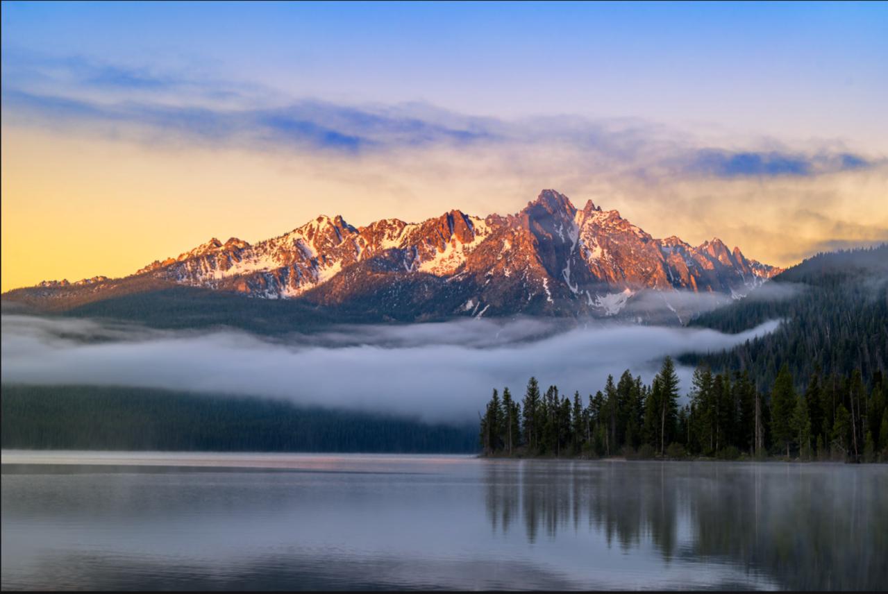 Calm natural surroundings